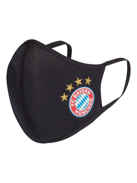 adidas FC Bayern Face Covers 3-Pack 'Black' HB5045