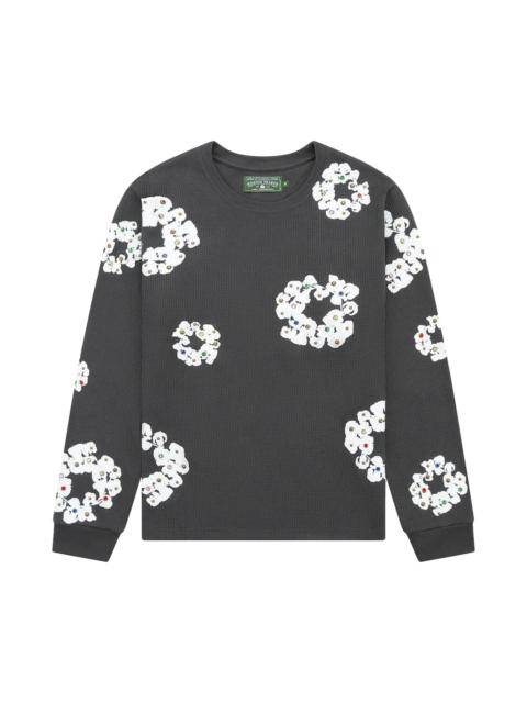 Denim Tears Rhinestone Wreath Thermal 'Vintage Black'