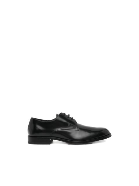 leather derby shoes