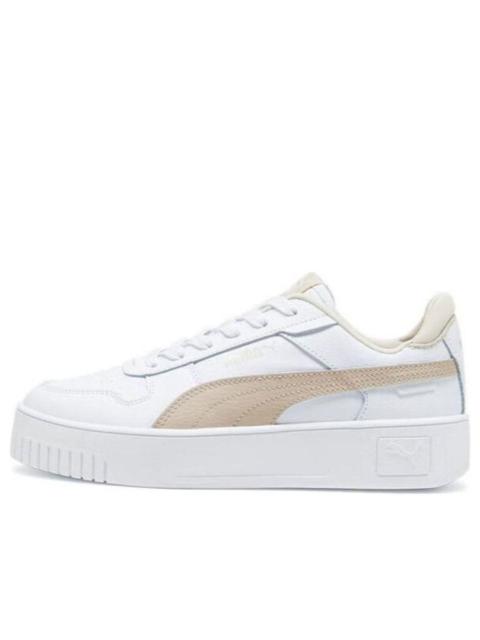 (WMNS) PUMA Carina Street Shoes 'White Beige' 389390-26