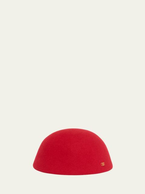 Men's VLogo Signature Wool Beret