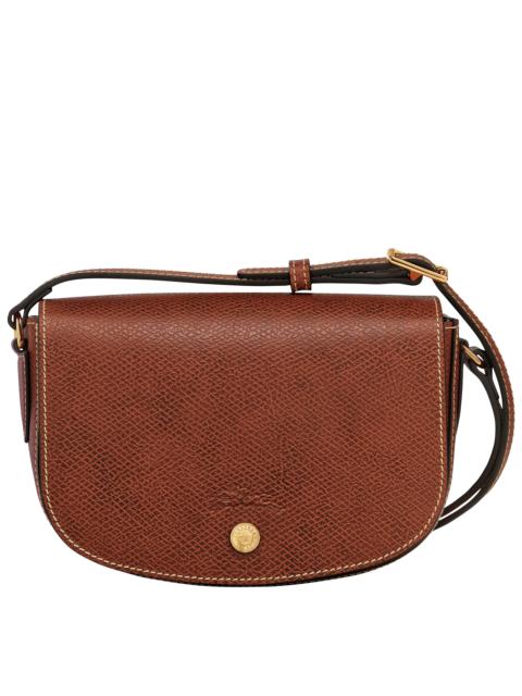 Épure S Crossbody bag Brown - Leather