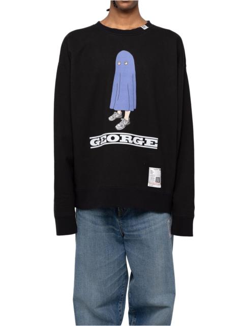 GEORGE Printed Pullover Sweatshirt