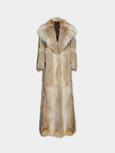 ARCHIVE COYOTE FUR COAT
