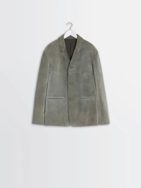 SUEDE SINGLE BREASTED JACKET