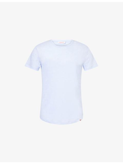 Ob-T Crewneck Linen T-Shirt