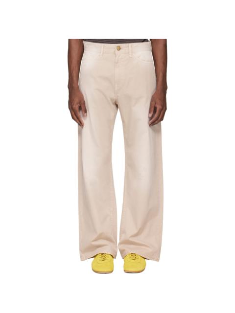 Beige Chino Trousers