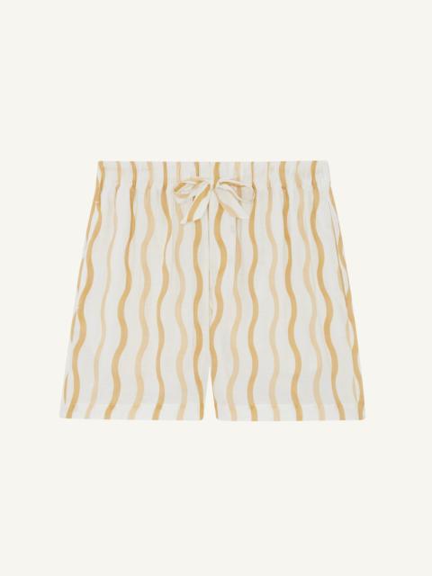 LUCAS LINEN-BLEND SHORTS