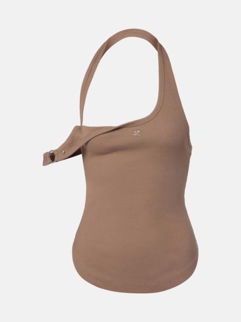 Undressed 90's ribbed-knit cotton top