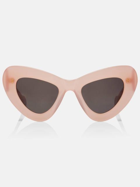 Butterfly cat-eye sunglasses