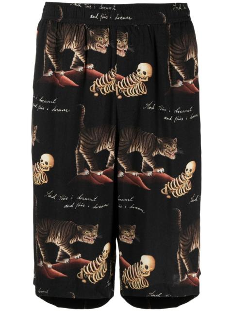 Dreamt motif-print Bermuda shorts