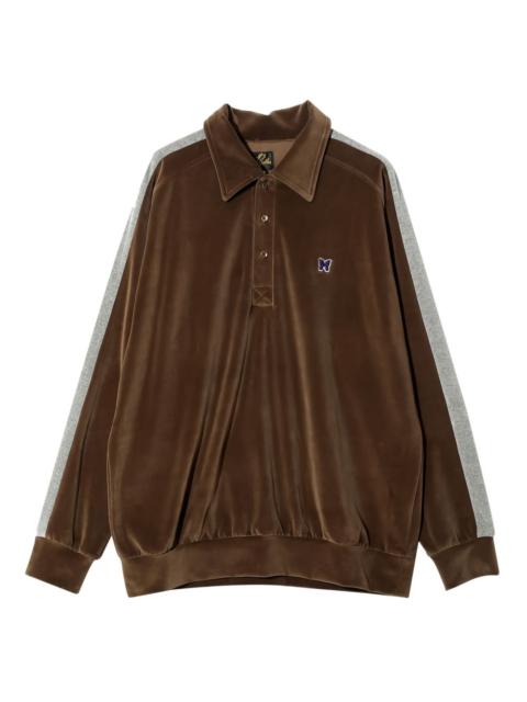 side-stripe polo shirt