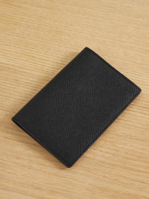 Panama Textured-leather Passport Holder