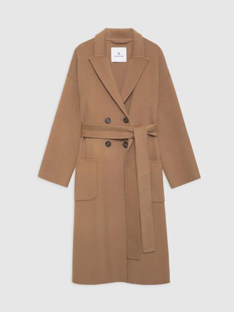 Dylan Coat - Camel Cashmere Blend