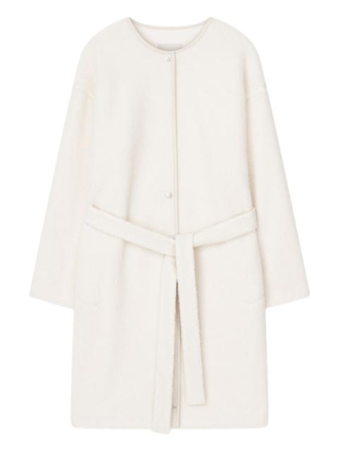 Blizzard belted coat