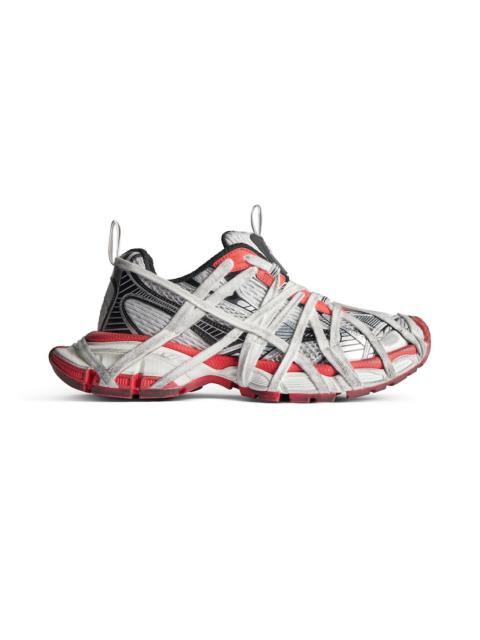 Men's 3xl Extreme Lace Sneaker in Grey/red/black/white