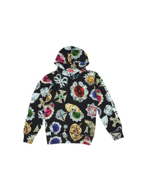 Supreme Jewels Hooded Sweatshirt Black