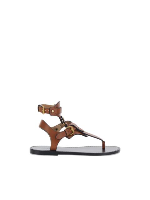 Eveen leather sandals