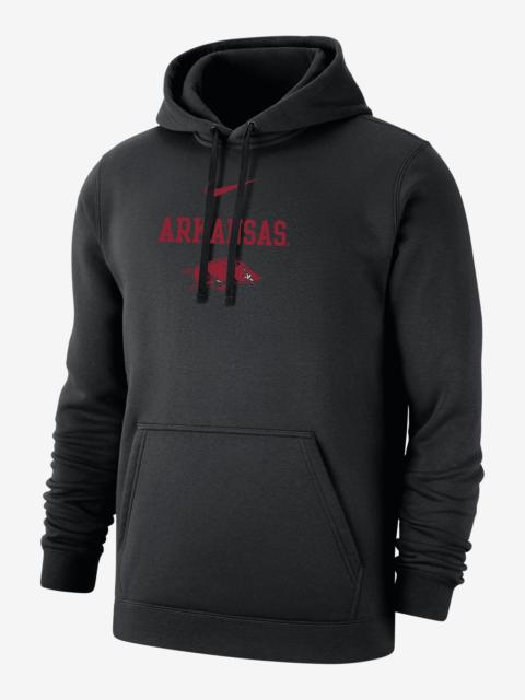 Arkansas Club Fleece Nike Men's College Hoodie