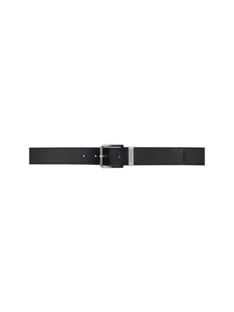 Black Leather Gentleman Belt