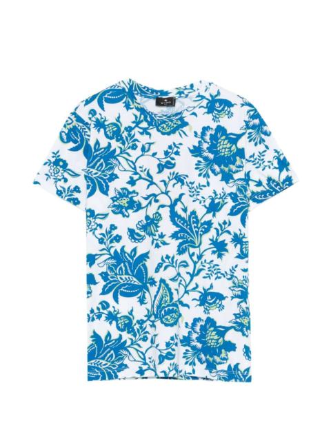 floral T-shirt