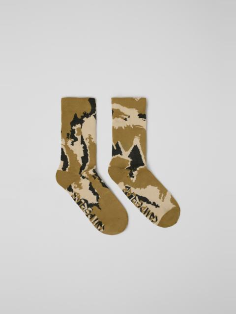 Multicolored Cotton-blend Socks