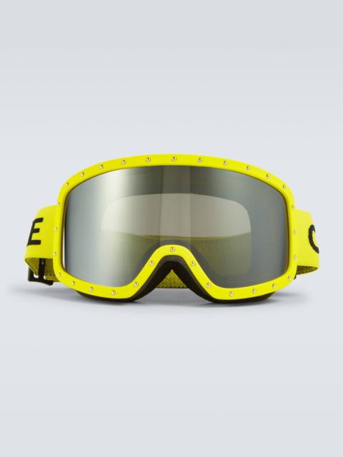 Logo ski googles