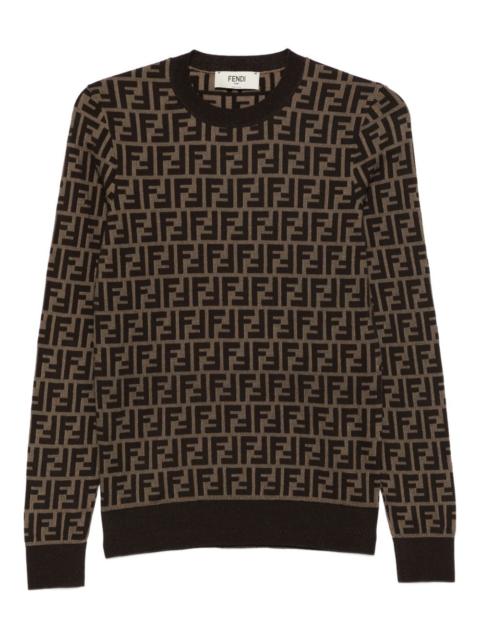 logo pattern sweater