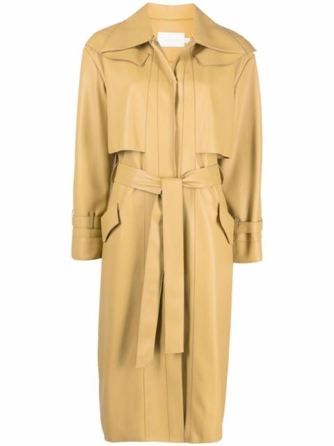 belted trench coat