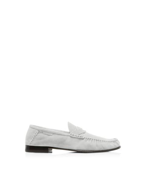 SUEDE TWISTED BAND RIPLEY LOAFER