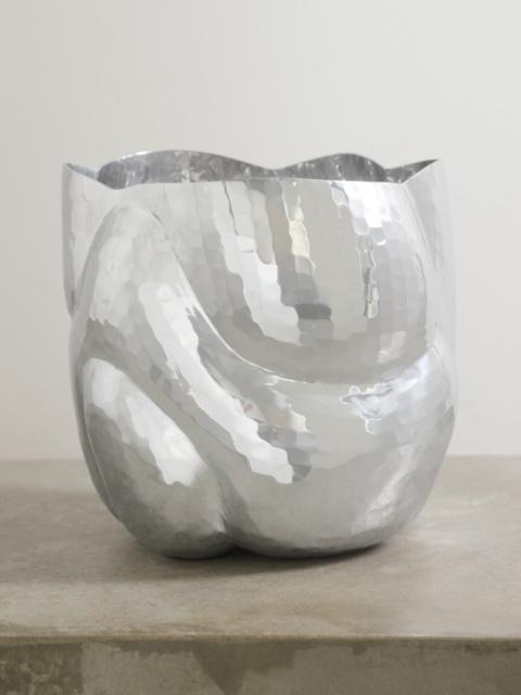 Cloud Short Aluminum Vase