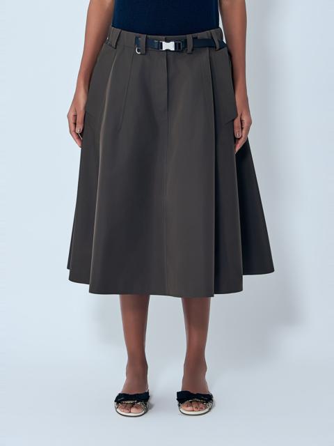 Technical Fabric Circle Skirt