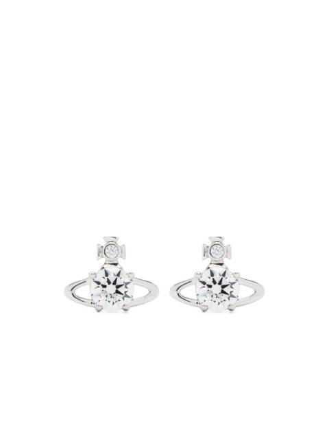 Reina crystal-embellished earrings