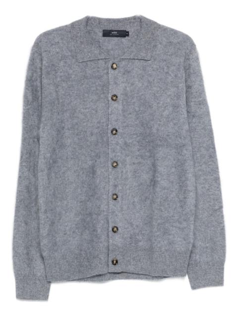 Mr Brown button-down collared cardigan