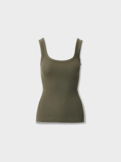 The Essential Ribbed U-Neck Tank