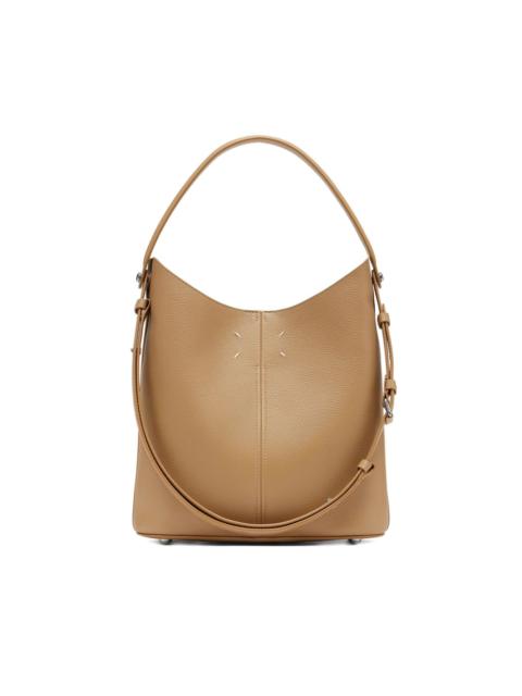 pebbled dual-wear dress-age bag