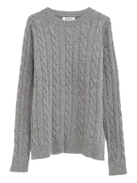 Braid sweater