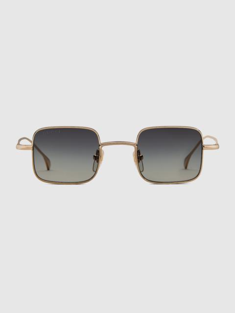 Square frame sunglasses