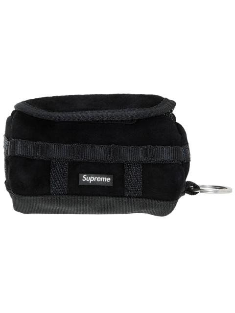Supreme x The North Face Suede Base Camp Duffle Keychain 'Black'