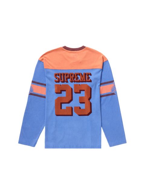 Supreme Bumblebee L/S Football Top Light Royal