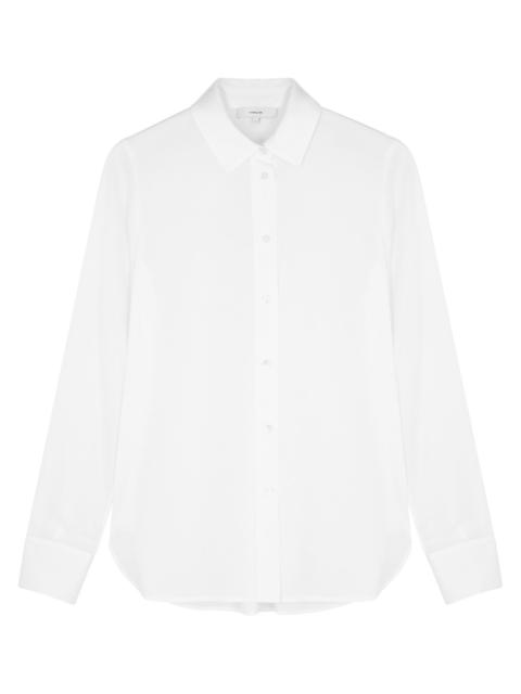 Stretch-silk shirt