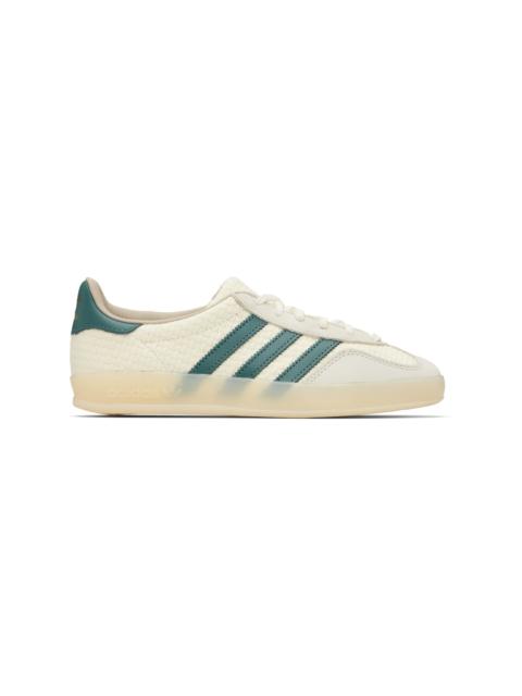 White Gazelle Indoor Sneakers