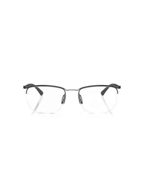 square-frame glasses