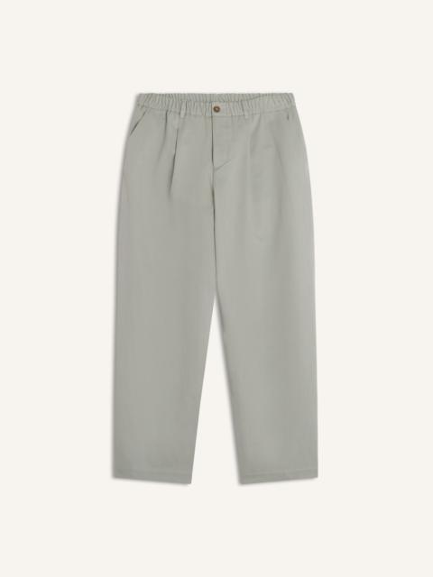 ELASTICATED PLEATED PANTS