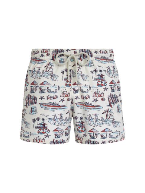 Men Stretch Swim Trunks Family Beach- Vilebrequin x St Regis