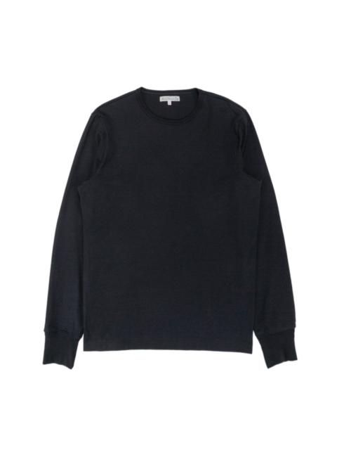 2M15LS Vintage Machine Refined T-Shirt Deep Black