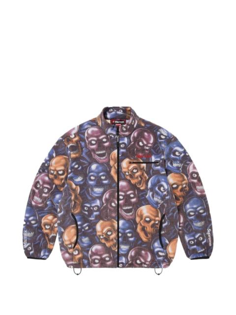 x Marmot skull-print jacket