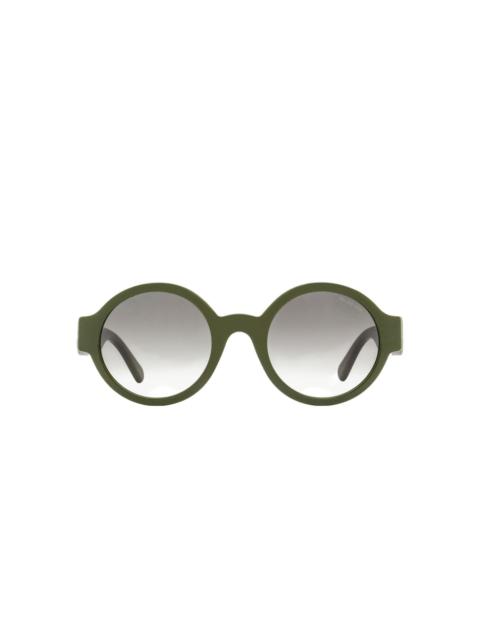 round logo sunglasses