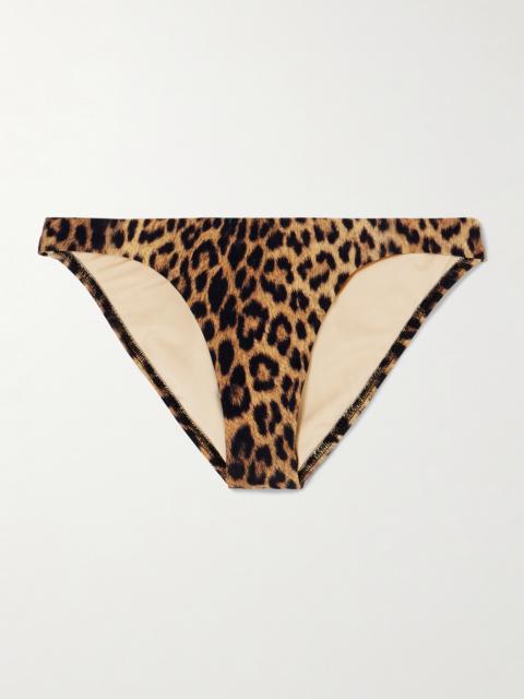 Prague Leopard-print Bikini Briefs