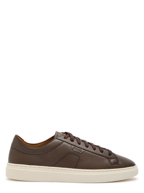 Boss Kieran Leather Sneakers